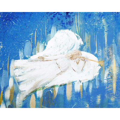 Nativité ange II par Mackenzie Kissell - reproduction sur toile tendue