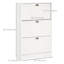 Armoire de rangement pour chaussures d'entrée 12 paires