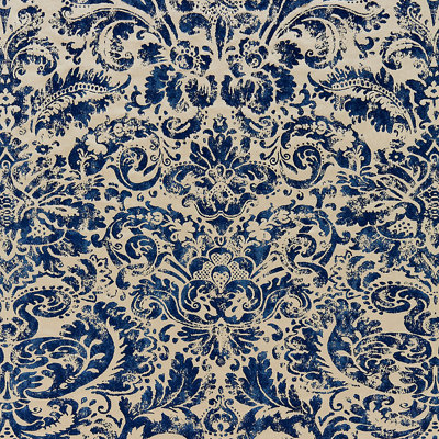 Modern Luxury Palladio Velvet Damask Fabric
