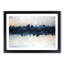City Mirror in Abstract - Picture Frame Graphic Art Print-55680539-55680540
