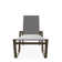 Holna Outdoor Rust-Resistant Metal Chaise Lounge