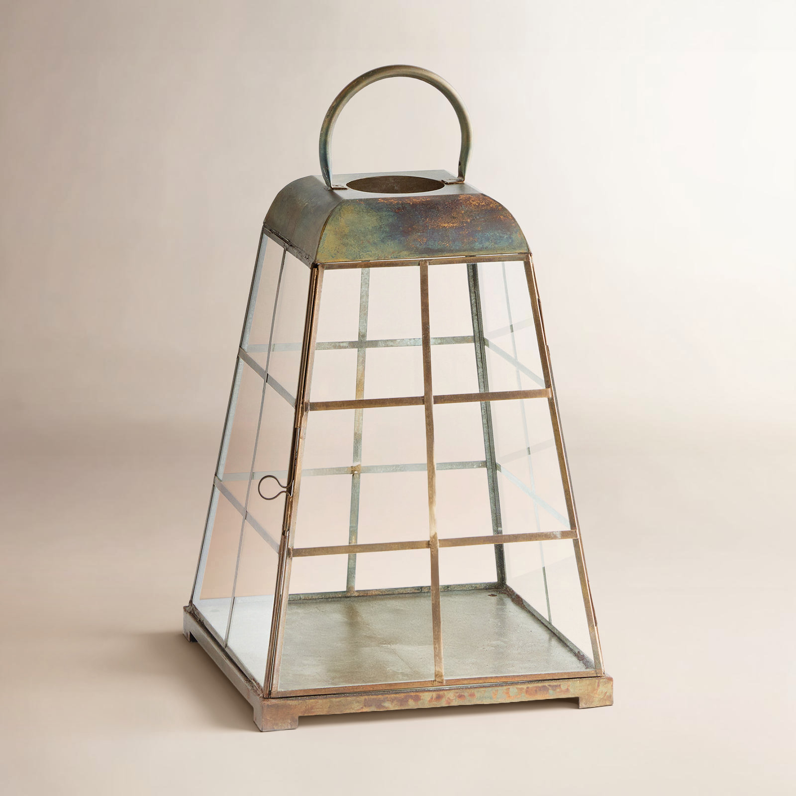 Alansont Lantern Candle Holder, 17.5" H x 10" W x 10" D