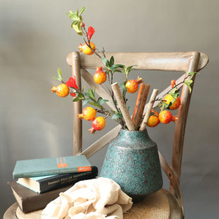 40'' Faux Pomegranate Branch (Set of 2)