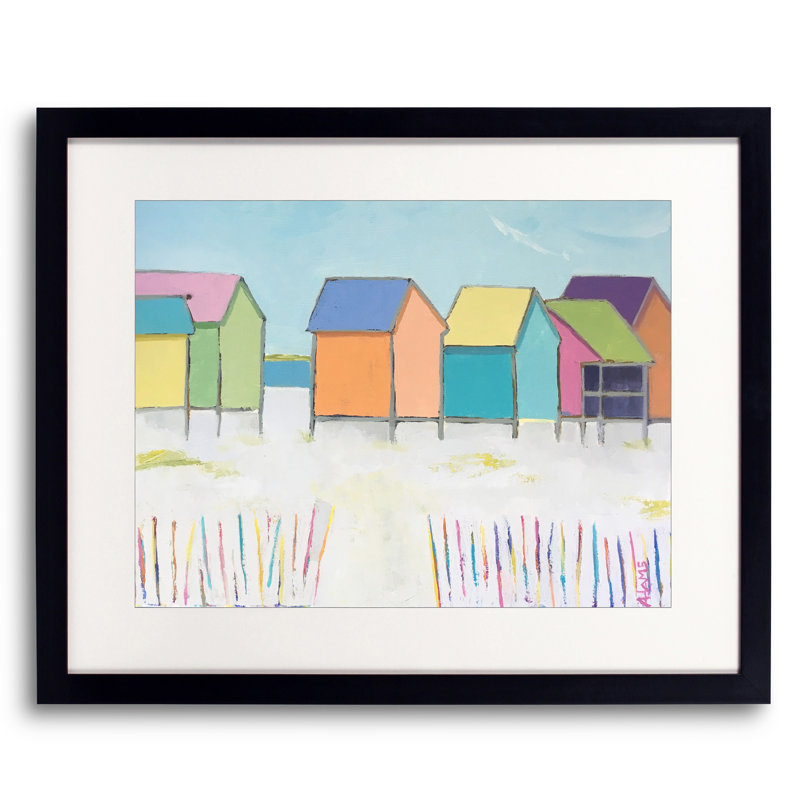 Summer Shanties Print by Phyllis Adams