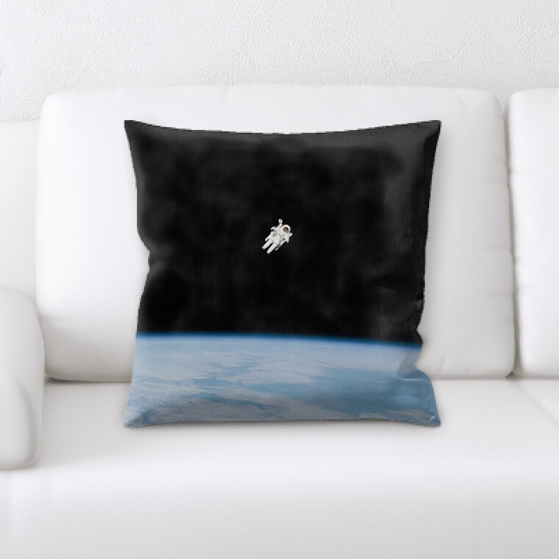 Microsuede Throw Pillow