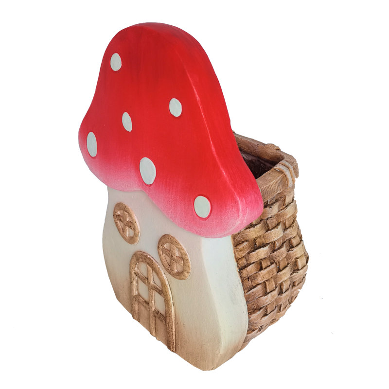 Pot à fleurs champignon
