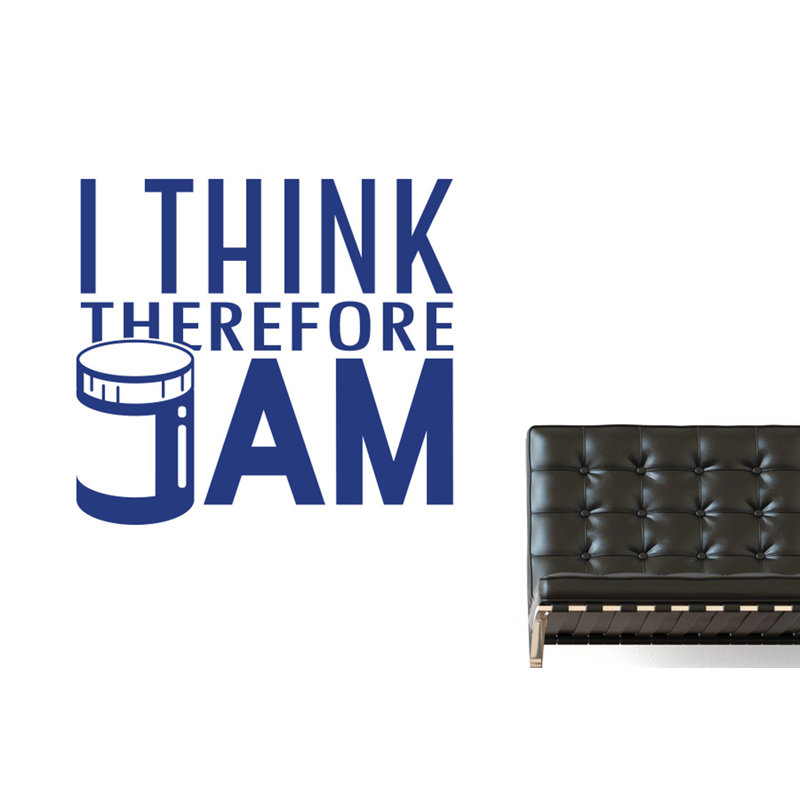 Wall Decal, Dark Blue