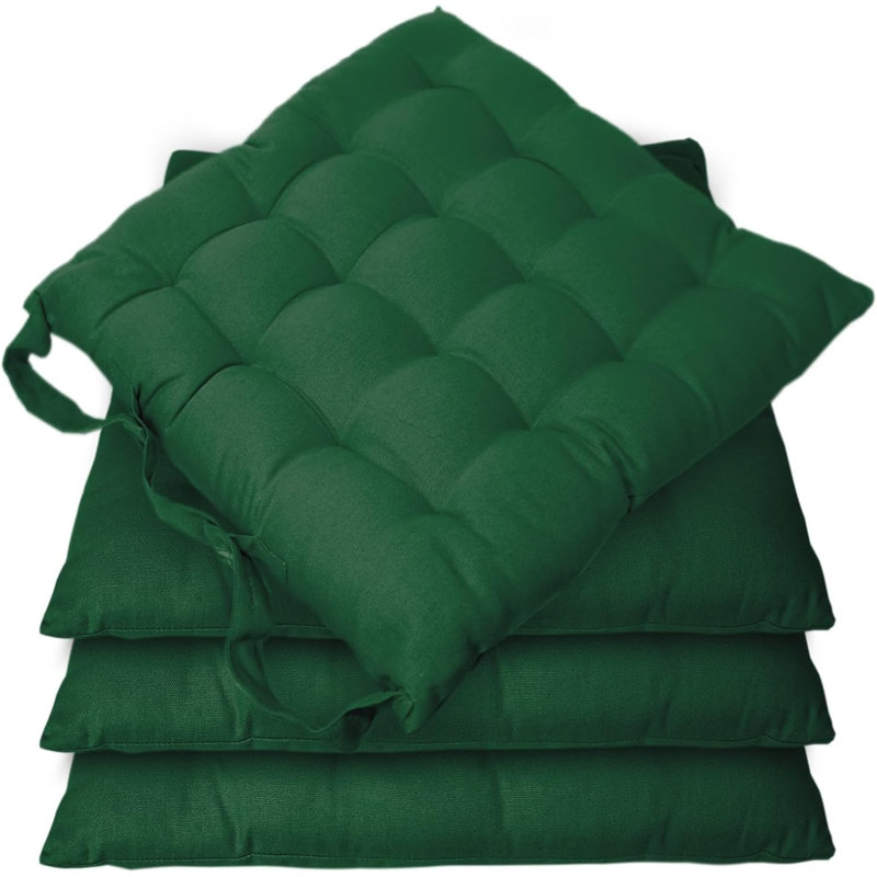 Chair Pad Cushion, Jade Green
