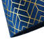 18cm H Velvet Drum Lamp Shade ( Screw On ) in Navy