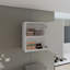 Armoire murale à une porte et deux tablettes Manchester-549494301