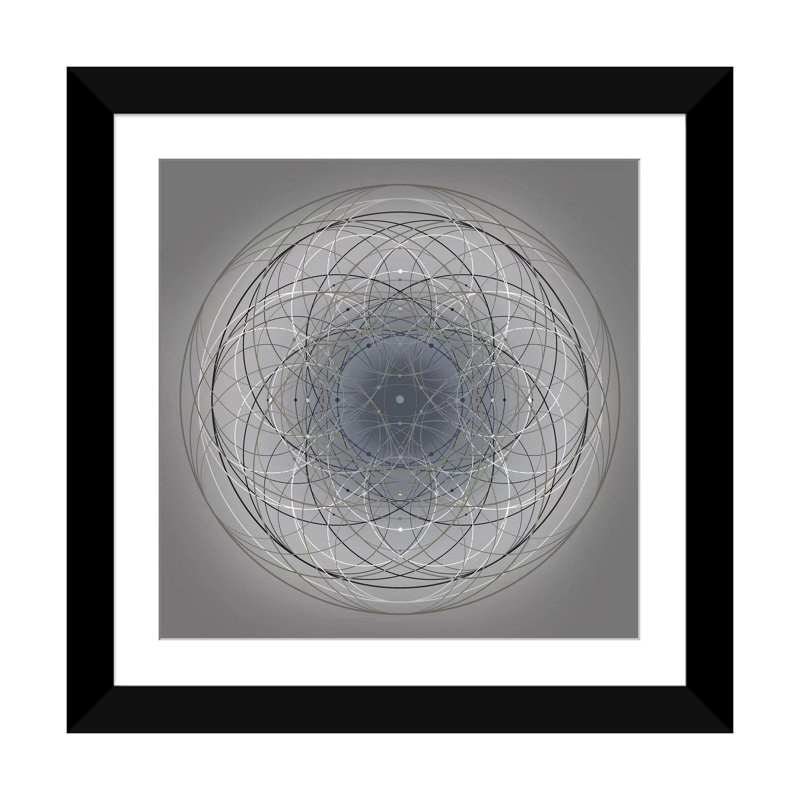 « positive energy iv », reproduction d’impression sur toile tendue, H 16 po x l 16 po x P 1 po, Papier d'art encadré noir