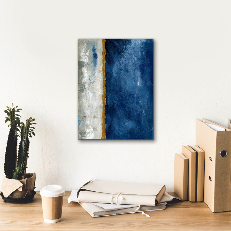 «Beach Port» par Svetlana Aleynikova, art mural sur toile, H 16 po x l 12 po
