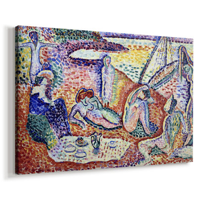 Luxe, Calme et Volupté (Alternate Saturated Version)-Henri Matisse-Gallery Wrapped Canvas-1904