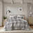Plaid Duvet Cover Set Twin/Twin XL