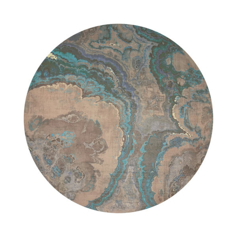 Agate Sodlaite Pebble 16" Vinyl Placemat, Clay