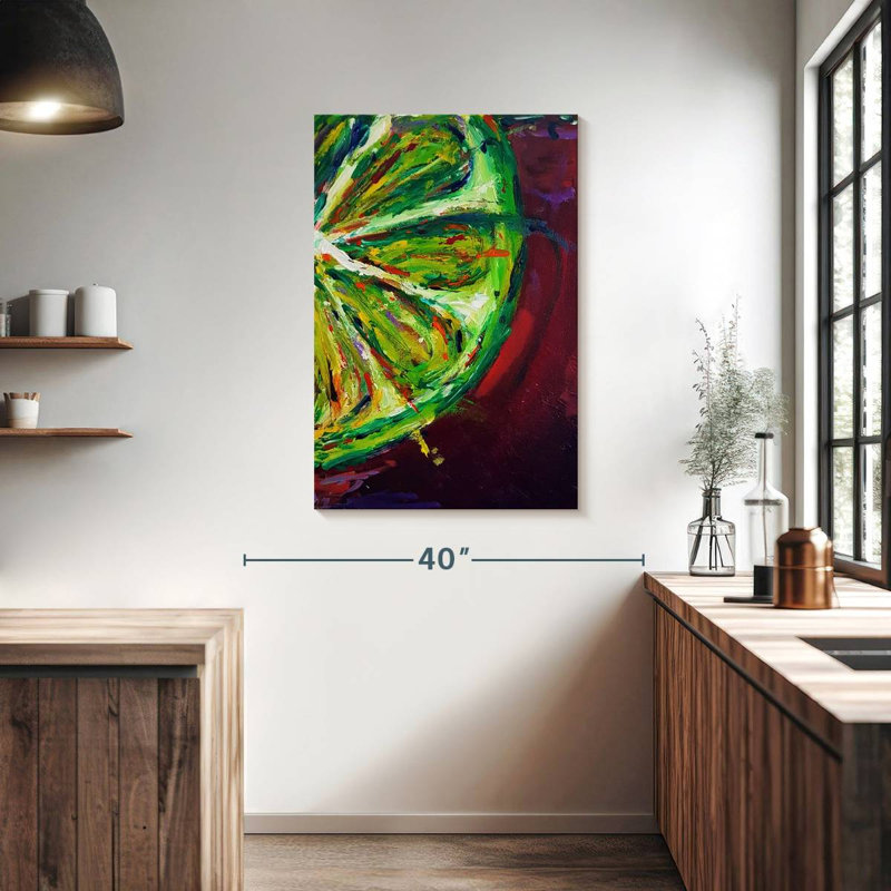 Yarlin Lime 2017, 39" H x 26" W