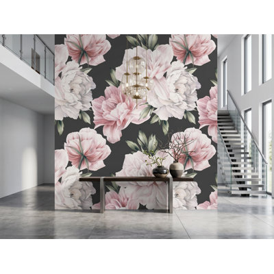 Wall Mural, 125"W x 125"H, Pre-Pasted Paper