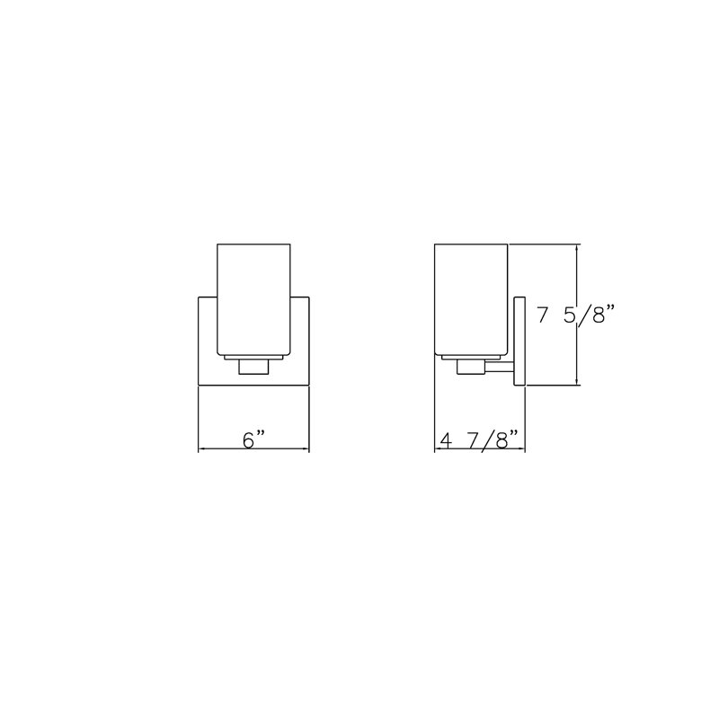 Craigmont Steel Armed Sconce