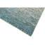 Tapis géométrique rectangulaire en laine noué à la main bleu / gris-86134175
