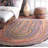Lovetto Bohemian Handmade Braided Red Rug-1533852990
