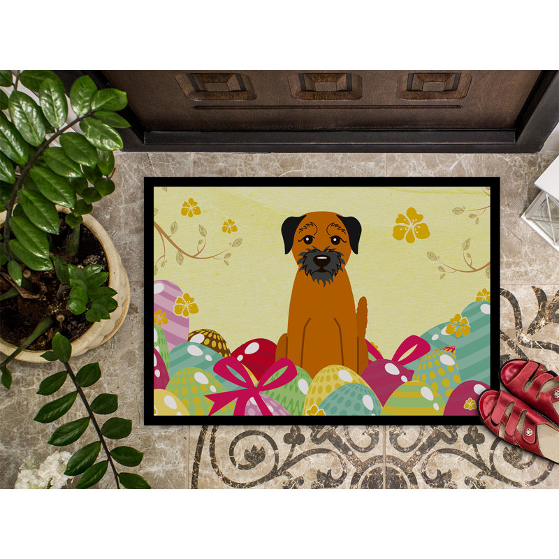 Non-Slip Easter Outdoor Doormat