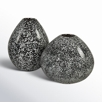 Marvi 10'' Ceramic Table Vase
