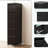 5 Drawer Vertical File Cabinet With Wheels And Lock For Office Home, Spacious Drawers, Full - Extension Bearing Slides, Comfortable Grip Handles, Tipping Design Black On Wheels, Secure Locking,