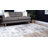Arkeen Oriental Dark Blue/Beige/Ivory/Gray Area Rug-1691852675