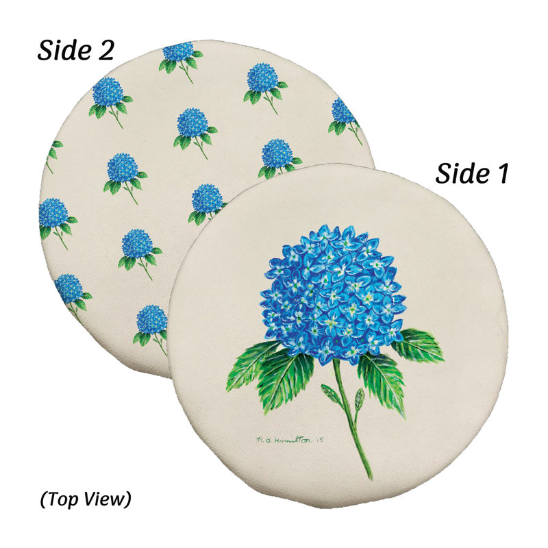 Dick's Hydrangea Reversible Bowl Cover, 10"