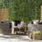 Arville 4 - Person Patio Conversation Set with Cushions-22823574