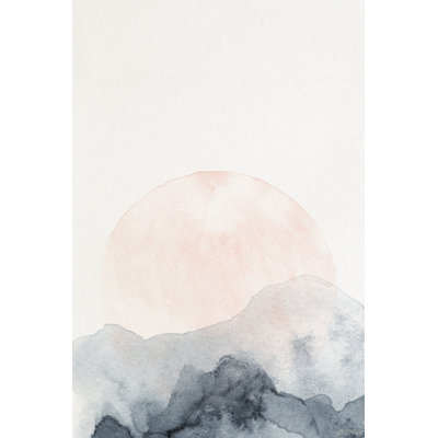 Unclear Day - Wrapped Canvas Painting