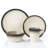 16 Piece Stoneware Dinnerware Set - Service for 4