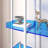 Iron Frame Acrylic Bookshelf - Sturdy Display Unit-107822243
