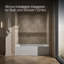 Archer® Alcove 72" x 36" Whirpool Bathtub-1625945749-1672429755