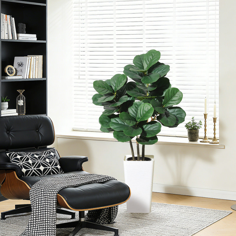 Faux Plant, 120cm H x 25cm W x 62cm D