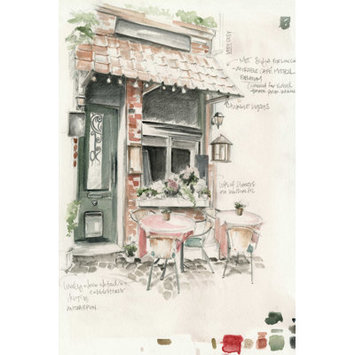 " UA CH Cafe Study II " by Jennifer Paxton Parker