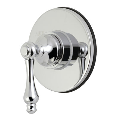 Single-Handle Three-Way Diverter Valve with Trim Kit