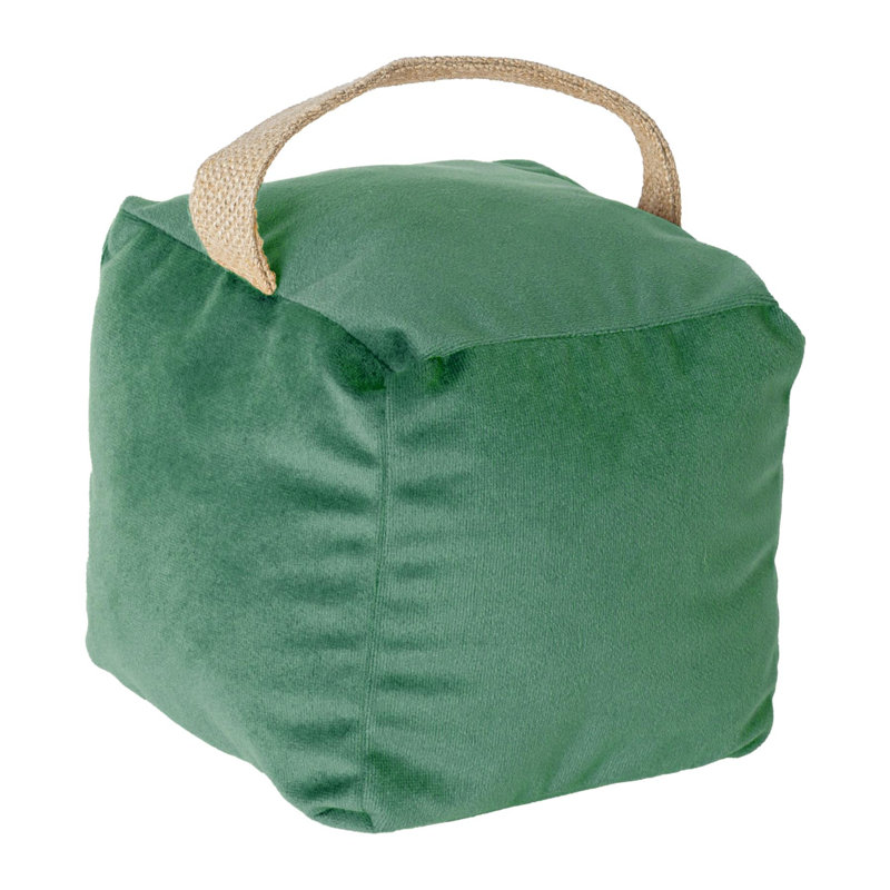 Fabric Draught Excluder, Green