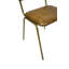 Chaise d'appoint brun clair