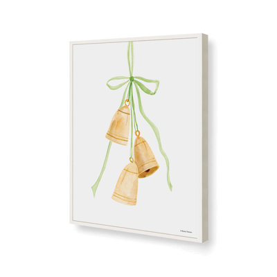 «Christmas Bells» par Rachel Nieman, reproduction d'art