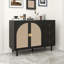 Armoire polyvalente à 3 portes et 3 tiroirs pour différentes pièces, rehaussant le rangement et le style-292178770