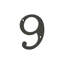 Deltana RN4-9U15 4" Numbers; Solid Brass; Satin Nickel Finish-1592512420-1592512427
