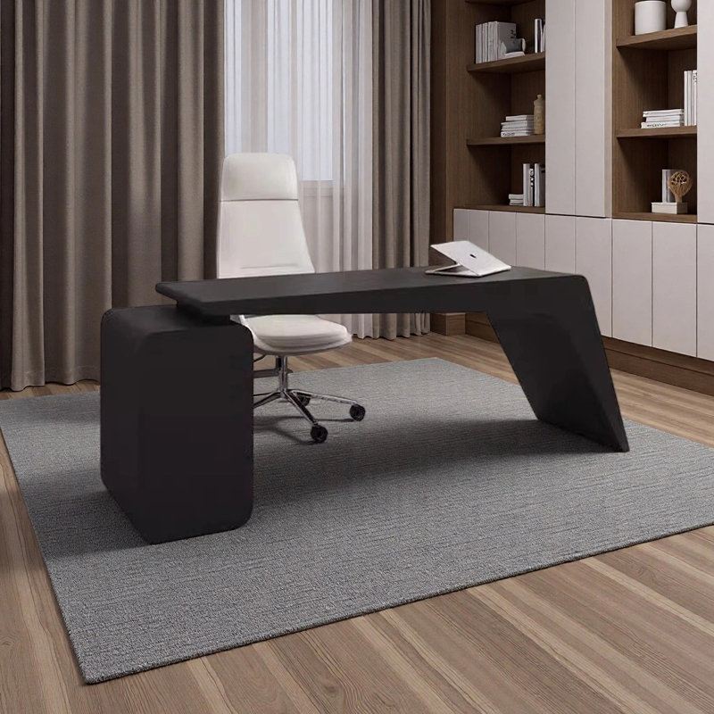 Bureau simple et luxueux, H 29,53 po x l 70,87 po x P 31,5 po