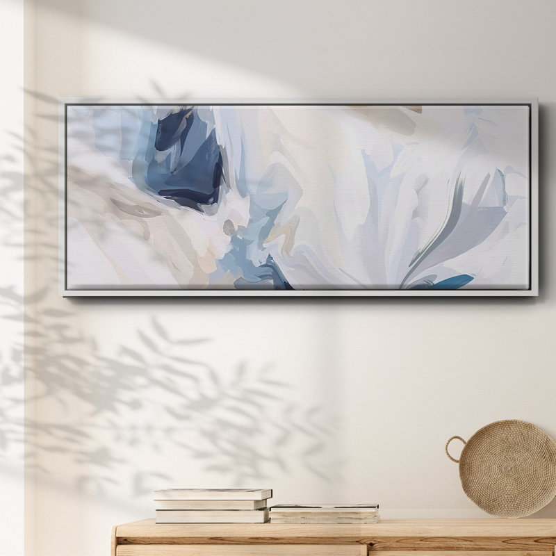 Fresh Air III- Framed Canvas, 8" H x 20" W