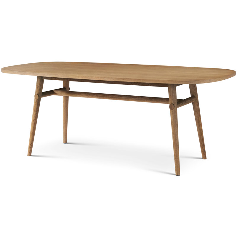 Madrid/WRC Dining Table, Natural, 30" H x 78.74" L x 39.37" W