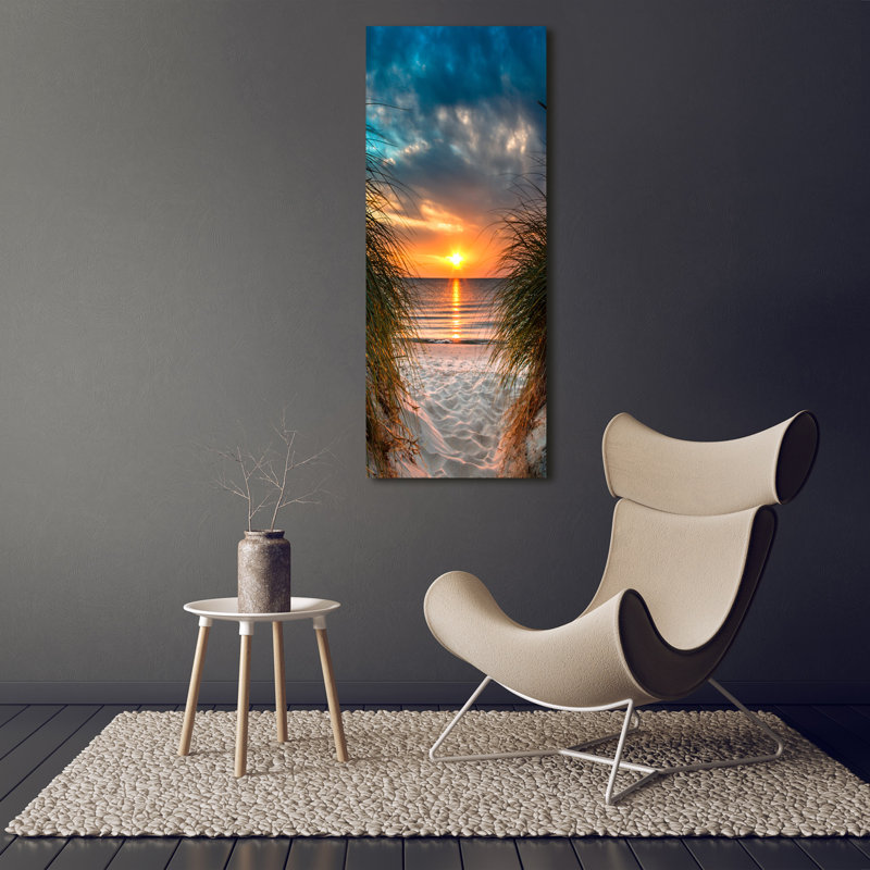 Sunset Sea - Wrapped Canvas Print
