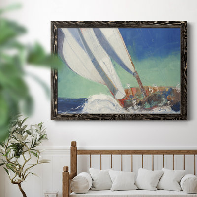 Joyau de la mer - Reproduction d'art sur toile encadrée