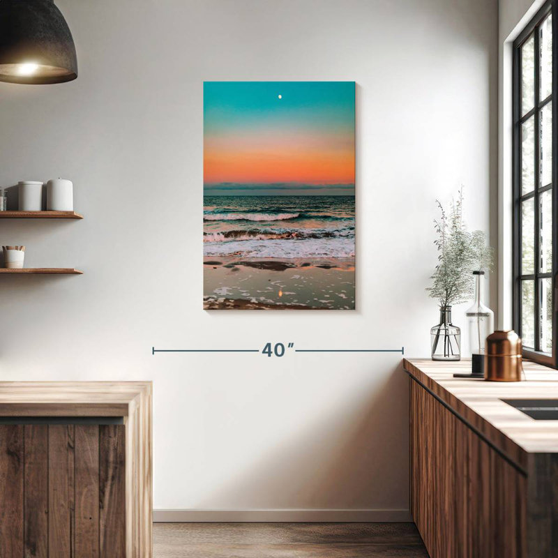 Gillard Sunset Ocean Waves, 36" H x 24" W