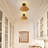 Boho 1-Light Farmhouse Rattan Ceiling Light Fixtures, 11.8" Flush Mount With Hand-Woven Shade