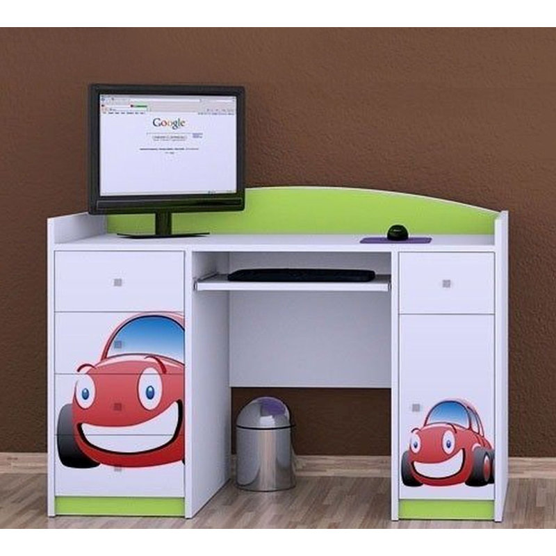 Mitzi 125cm Computer Desk, Green